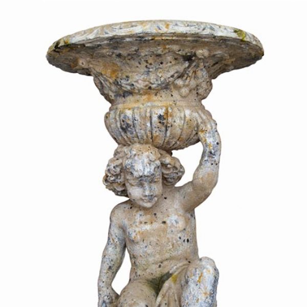 Putti with basin